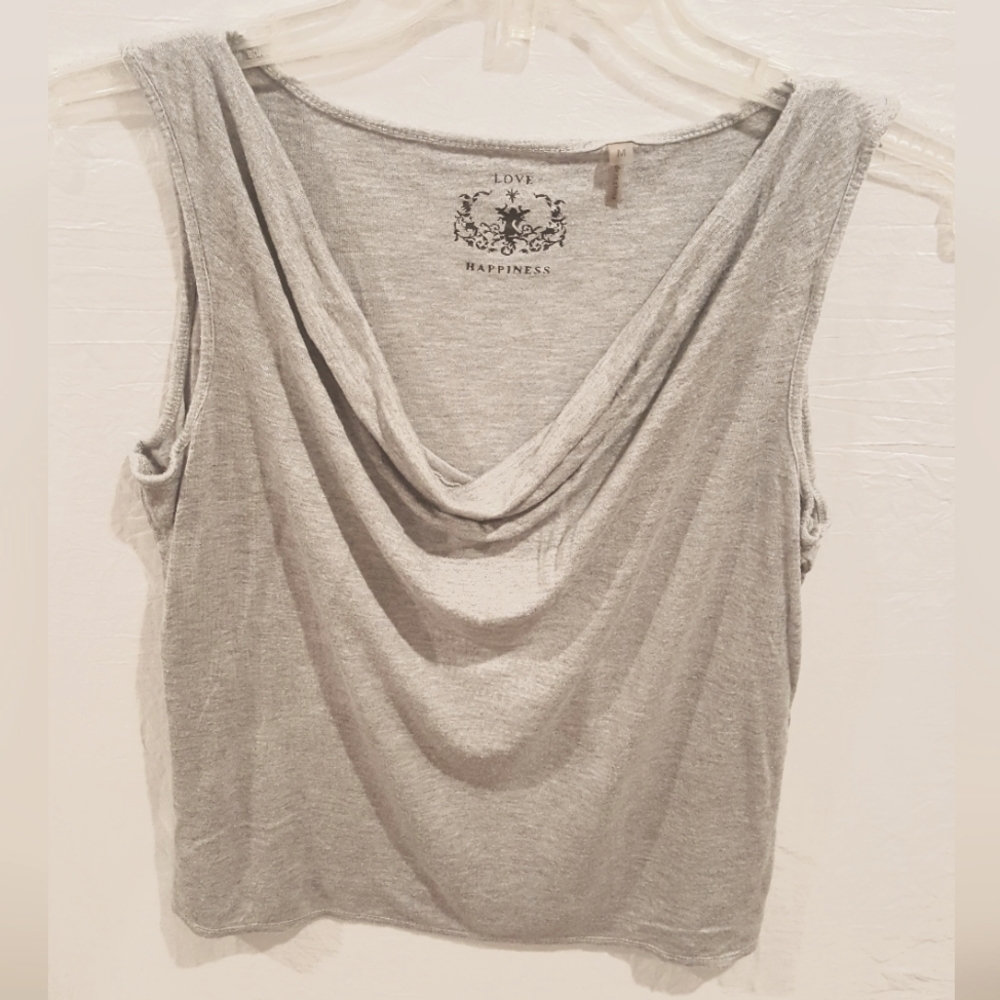Love & Happiness Loose-fit V Tank